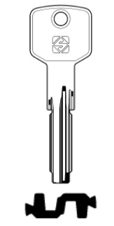 foto del prodotto silca chiave punzonata cs140 confezione da pezzi 5