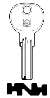 foto del prodotto silca chiave punzonata ie14 confezione da pezzi 5