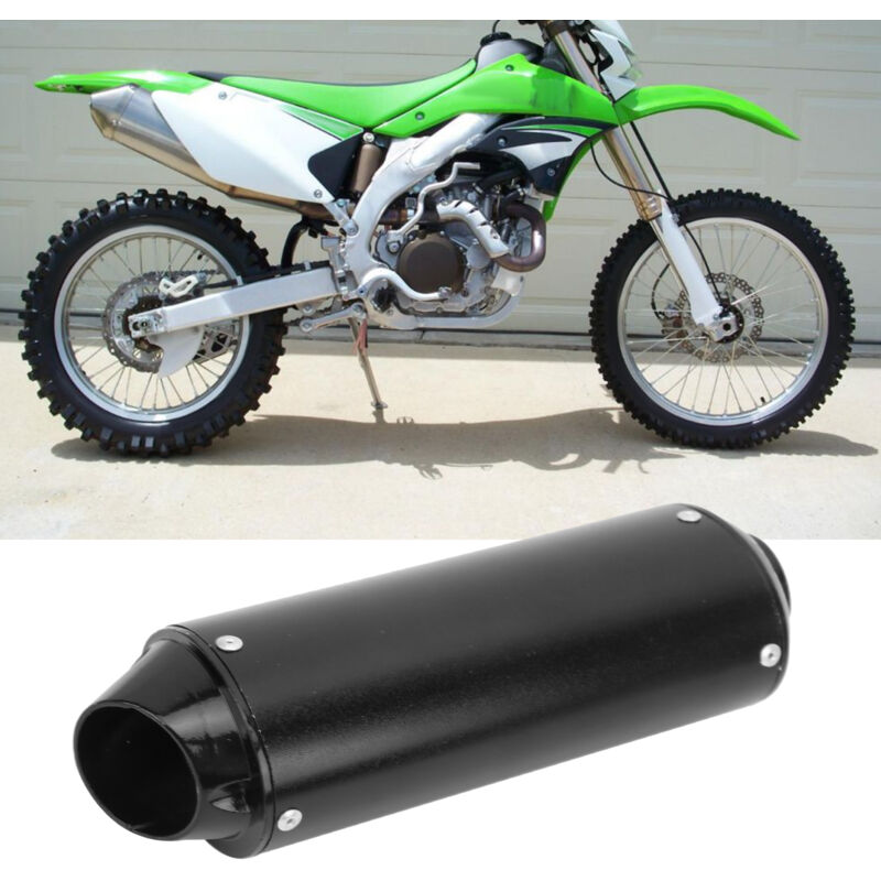 foto del prodotto silencieux d chappement 32 mm 1,3 po noir pour moto tout terrain 90 cc 110 cc 125 cc 150 cc 160 cc