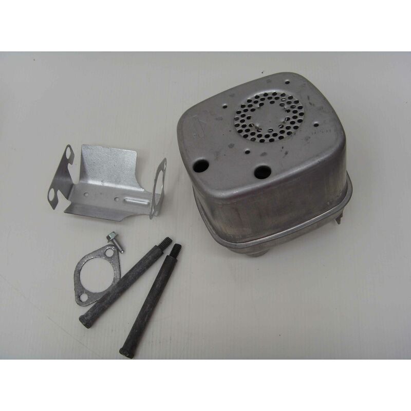 foto del prodotto silenziatore marmitta trattorino rasaerba da 10 a 13 hp briggs &amp; stratton 491413