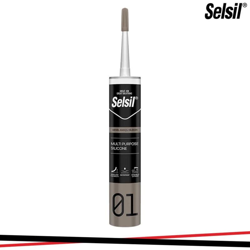 foto del prodotto silicone acetico eco trasparente 280gr sac 1100