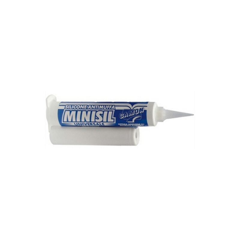 foto del prodotto silicone acetico minisil spingitore bianco camon