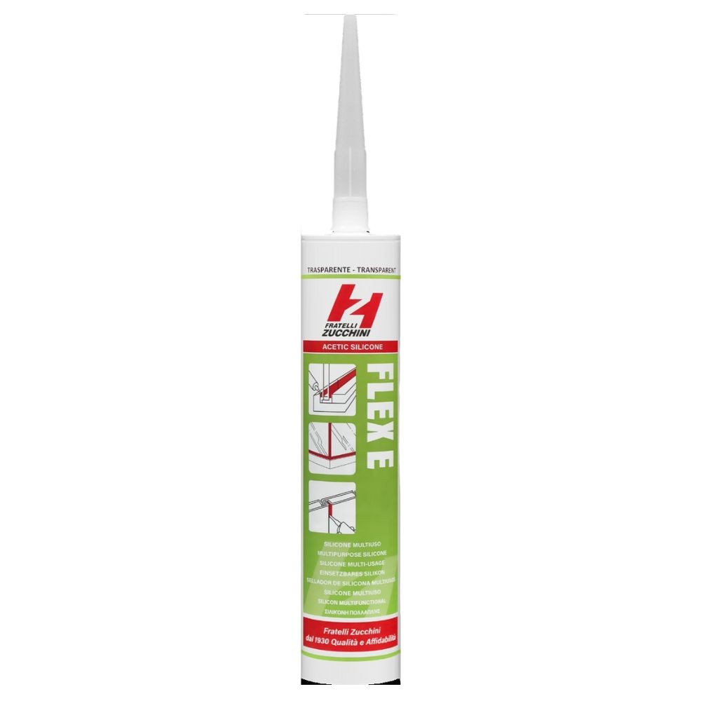foto del prodotto silicone acetico per piano cottura e lavello 280 ml.