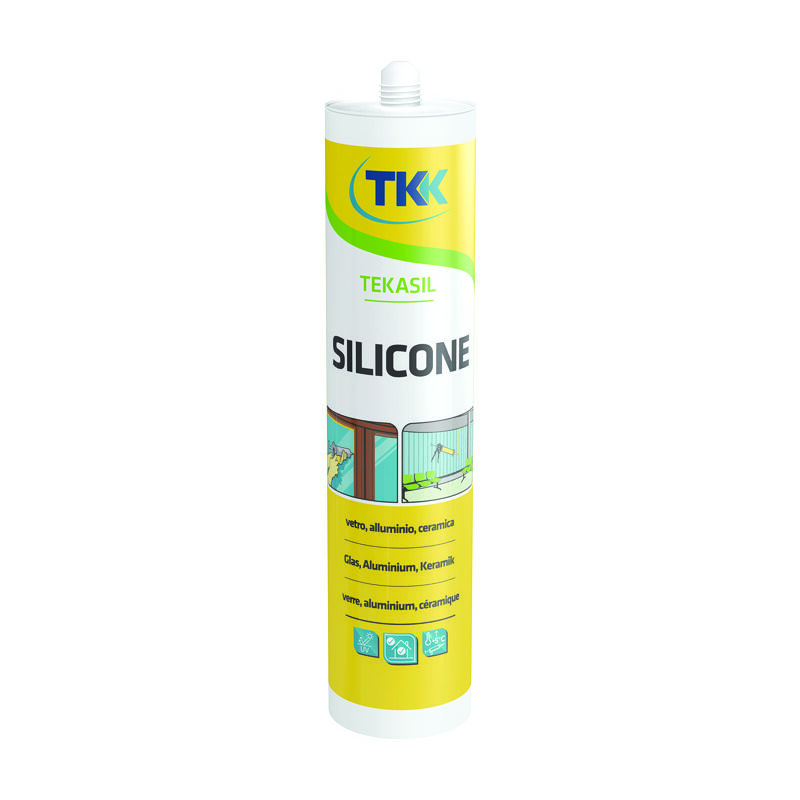 foto del prodotto silicone acetico tekasil universal ml.280 trasparente