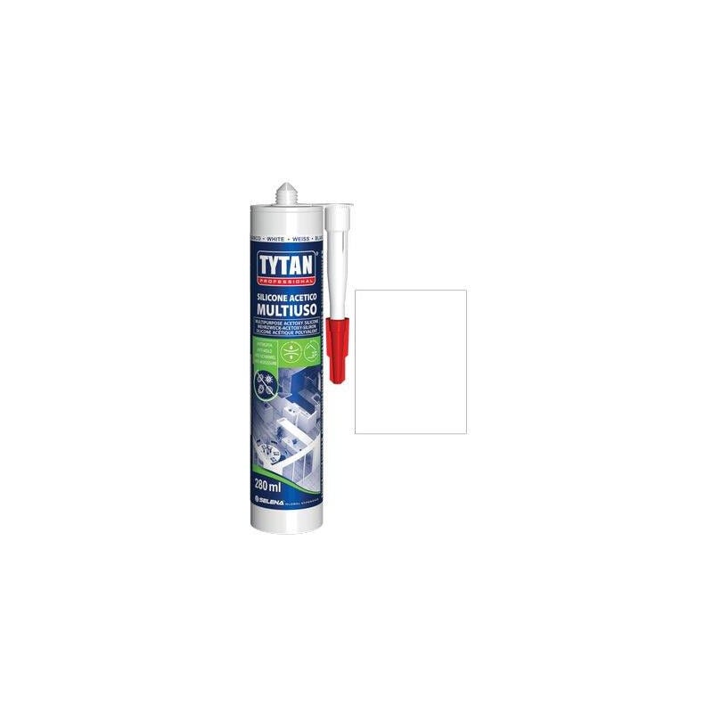 foto del prodotto silicone acetico universale tytan bianco ml 280