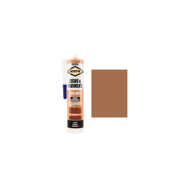 foto del prodotto silicone acrilico legno pavimenti bostik ciliegio ml 300