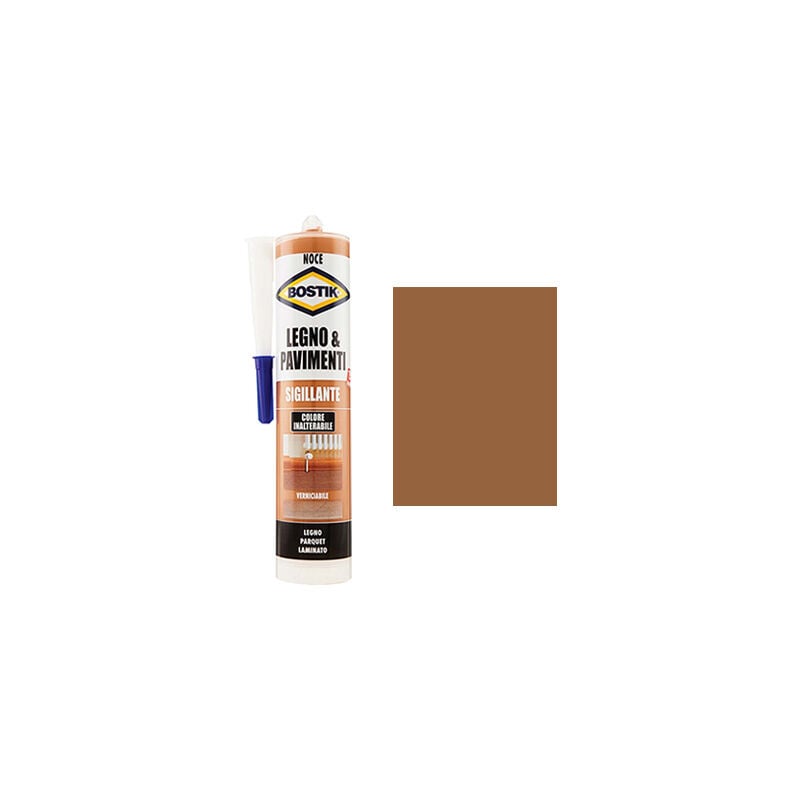 foto del prodotto silicone acrilico legno pavimenti bostik noce ml 300