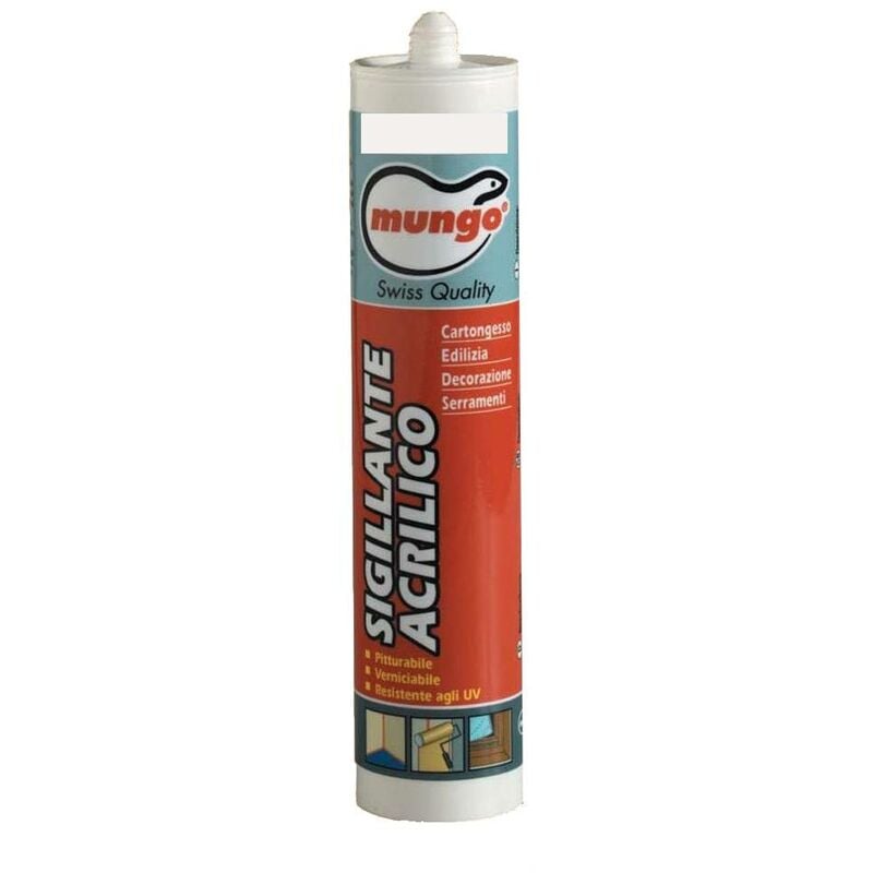 foto del prodotto silicone acrilico mungo colore bianco