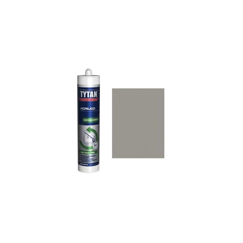foto del prodotto silicone acrilico tytan grigio verniciabile ml 300
