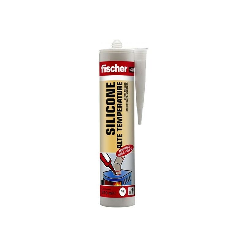 foto del prodotto silicone alte temperature fischer nero