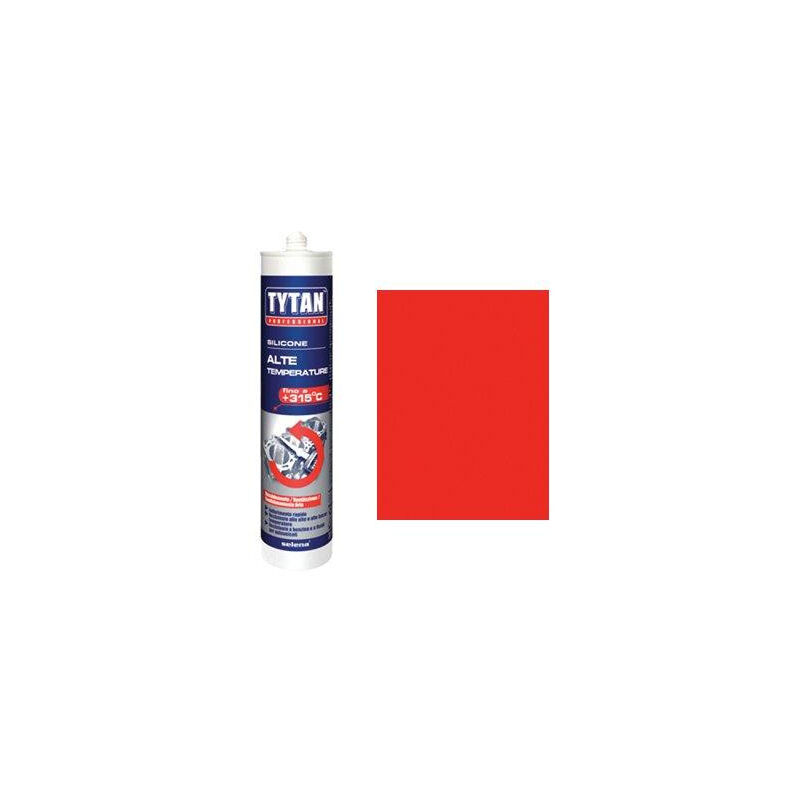 foto del prodotto silicone alte temperature tytan rosso ml 300