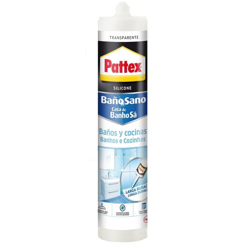 foto del prodotto silicone bagni e cucine trasparente 280ml 1965762 - pattex