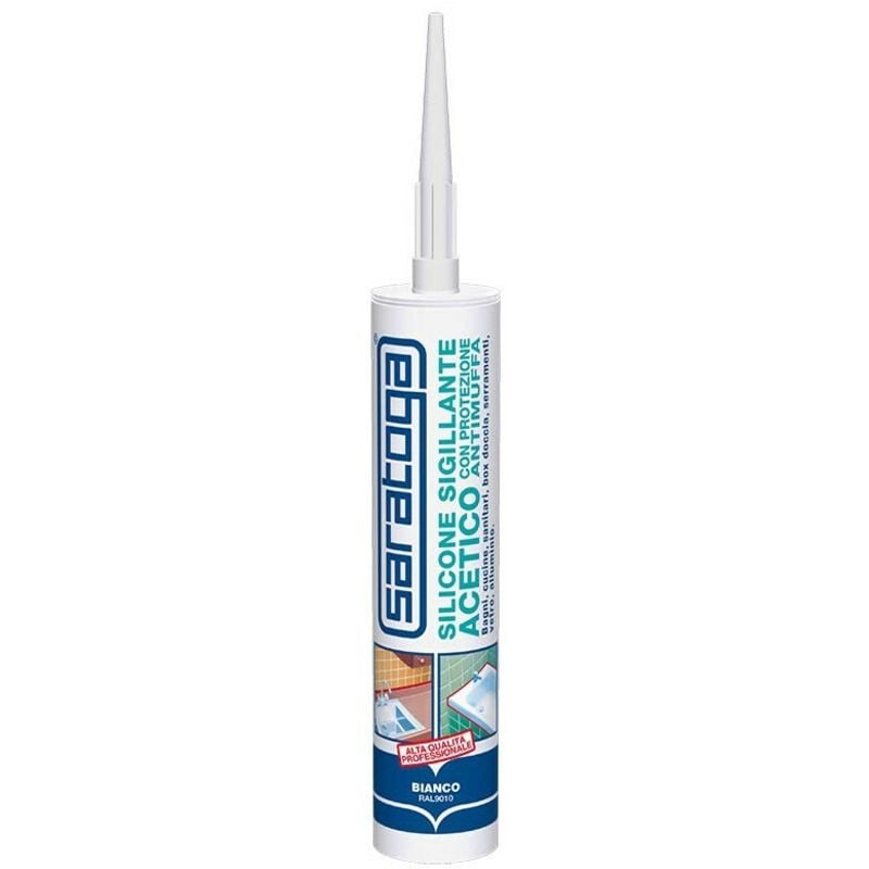 foto del prodotto silicone cart bianco antimuffa gr.280 saratoga