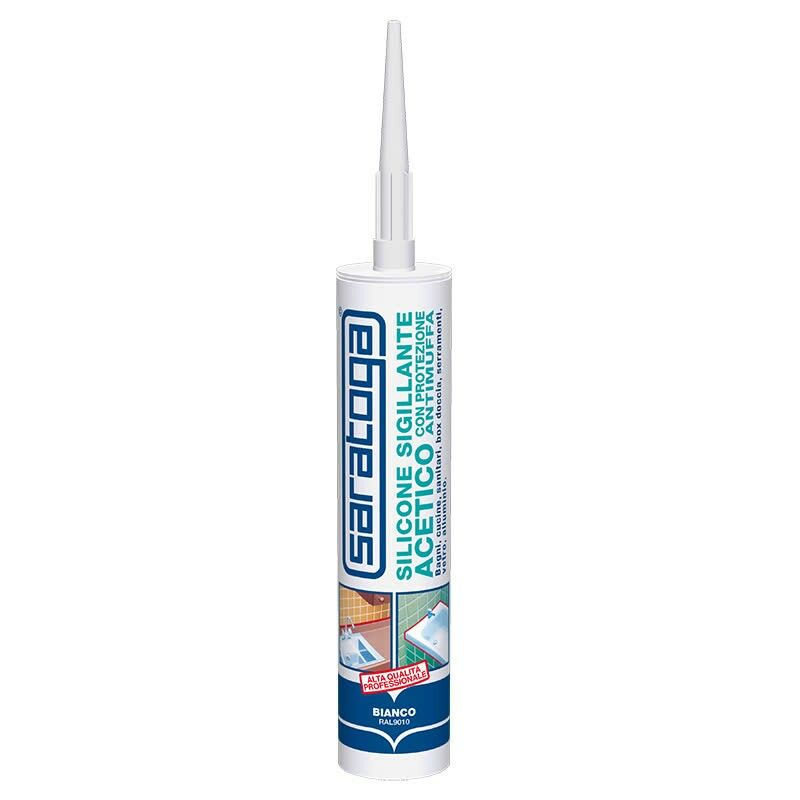 foto del prodotto silicone cartuccia bianco antimuffa gr.280