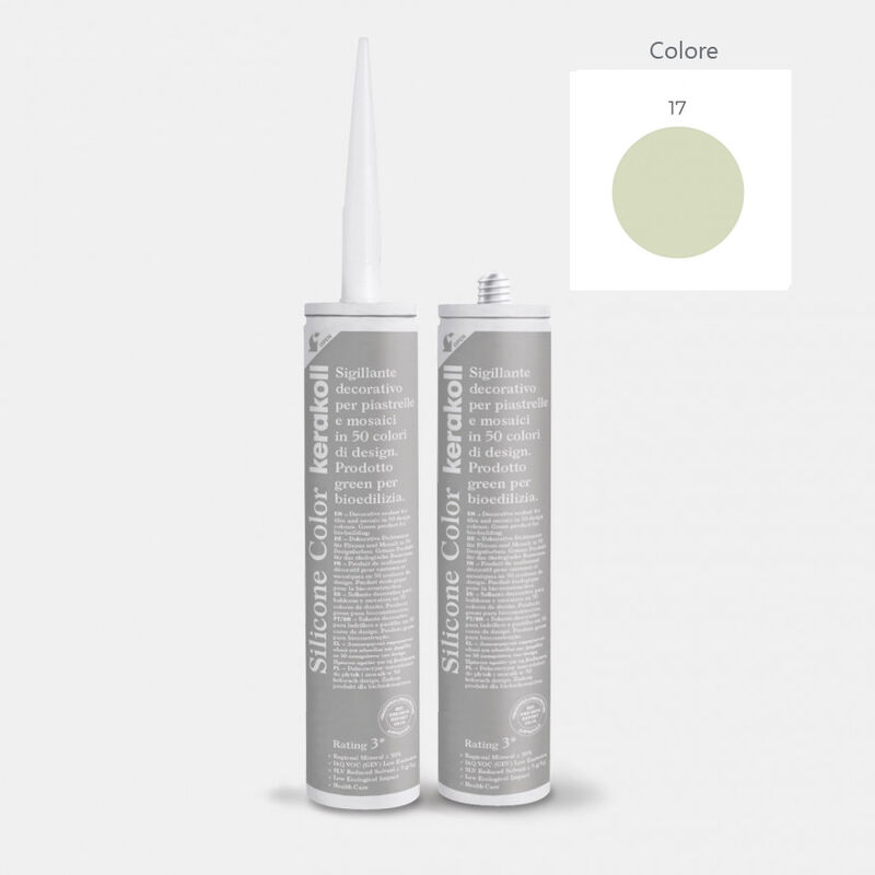 foto del prodotto silicone color 17 sigillante siliconico cartuccia 310 ml