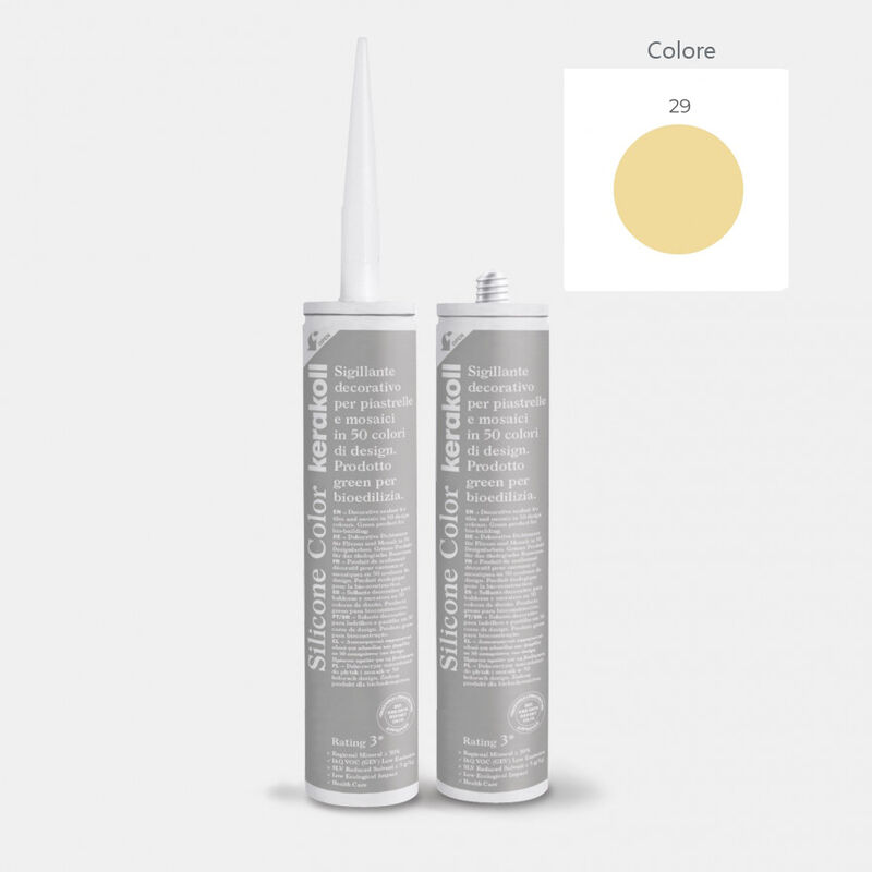 foto del prodotto silicone color 29 sigillante siliconico cartuccia 310 ml