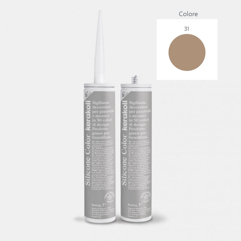 foto del prodotto silicone color 31 sigillante siliconico cartuccia 310 ml