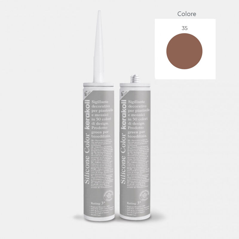 foto del prodotto silicone color 35 sigillante siliconico cartuccia 310 ml