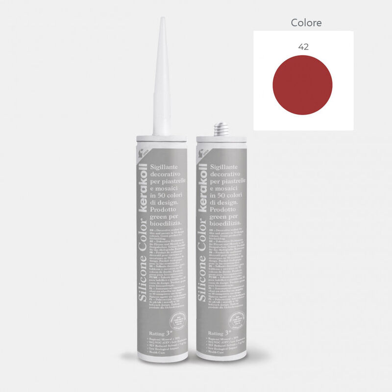 foto del prodotto silicone color 42 sigillante siliconico cartuccia 310 ml