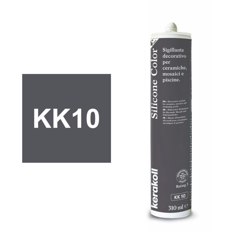 foto del prodotto silicone color kk10 sigillante decorativo ceramiche 310 ml kerakoll