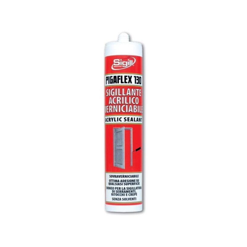 foto del prodotto silicone edilizia pigaflex cartuccia 280 ml sigill
