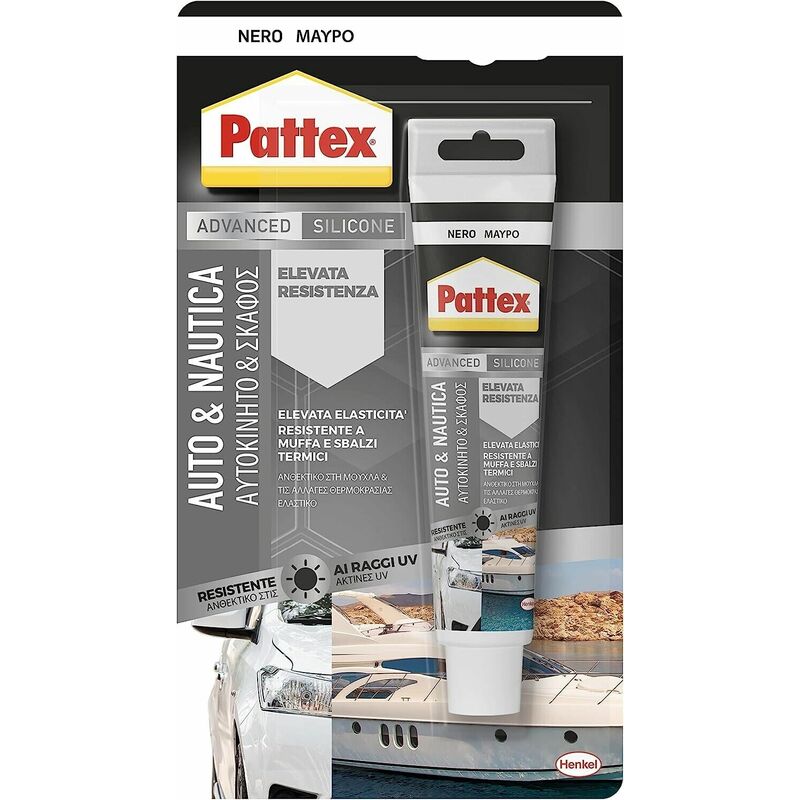 foto del prodotto silicone nautico pattex auto e nautica henkel ricostruzione profili in gomma