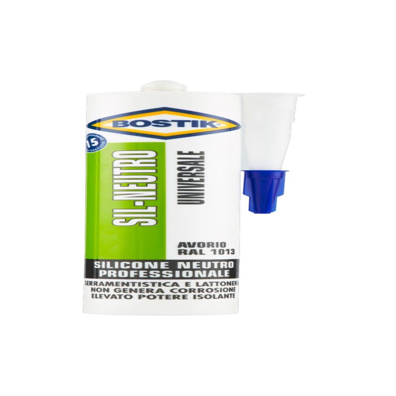 foto del prodotto silicone neutro avorio ml.300 bostik