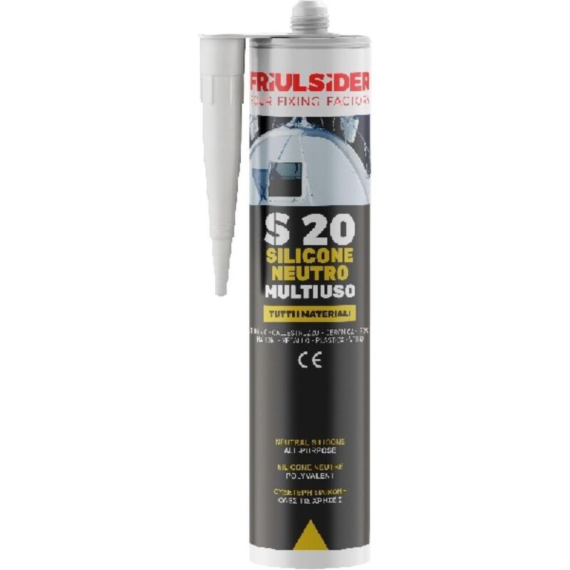 foto del prodotto silicone neutro multiuso trasparente 310 ml
