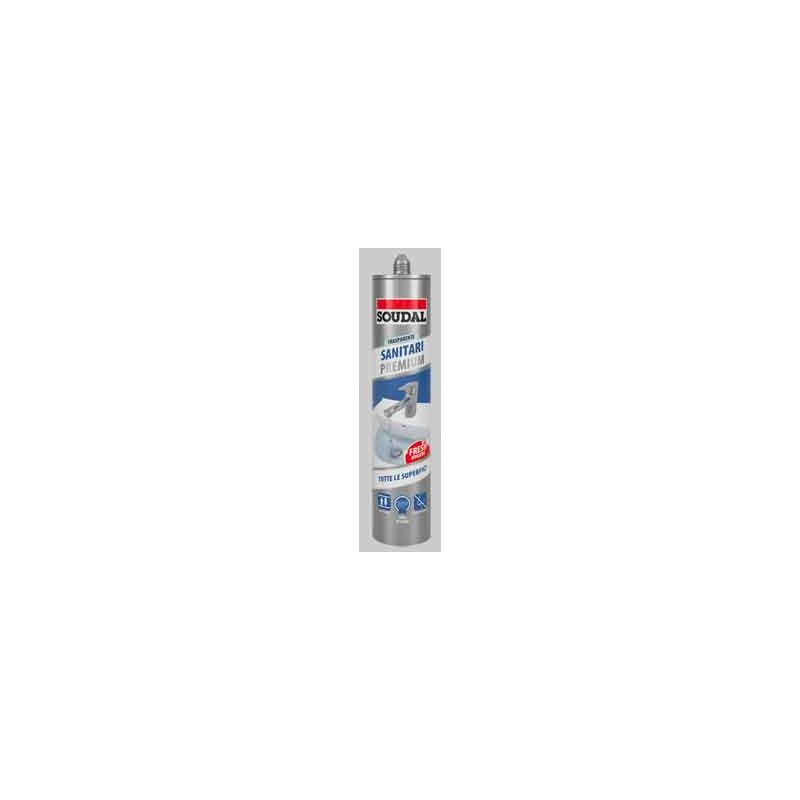foto del prodotto silicone neutro sanitari soudal 300 ml - bianco
