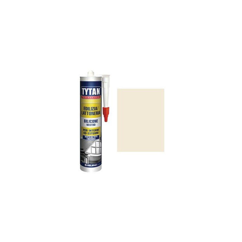 foto del prodotto silicone neutro tytan avorio ral 1013 ml 300