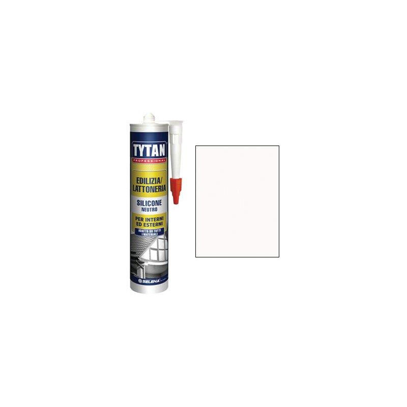 foto del prodotto silicone neutro tytan bianco ral 9010 ml 300