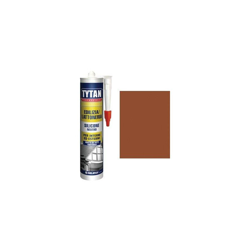 foto del prodotto silicone neutro tytan rame ral 8004 ml 300