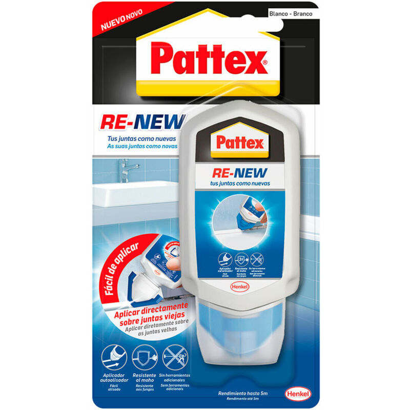 foto del prodotto silicone pattex re new bianco 100 g 1 pezzi 