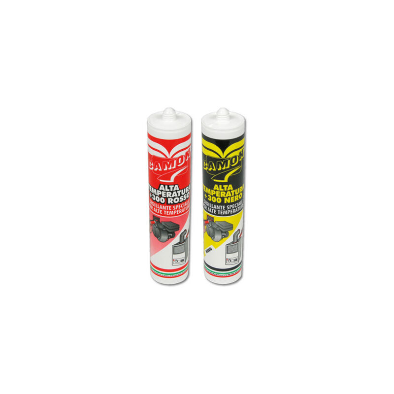 foto del prodotto silicone per alte temperature 280 ml rosso camon