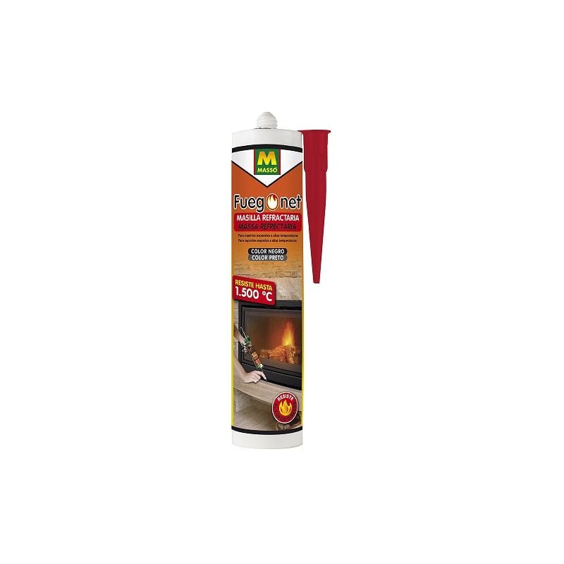 foto del prodotto silicone refrattario masso - 300ml - 06570