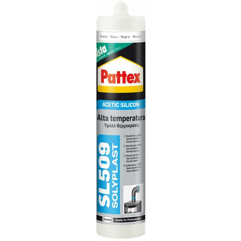 foto del prodotto silicone rosso per alte temperature pattex