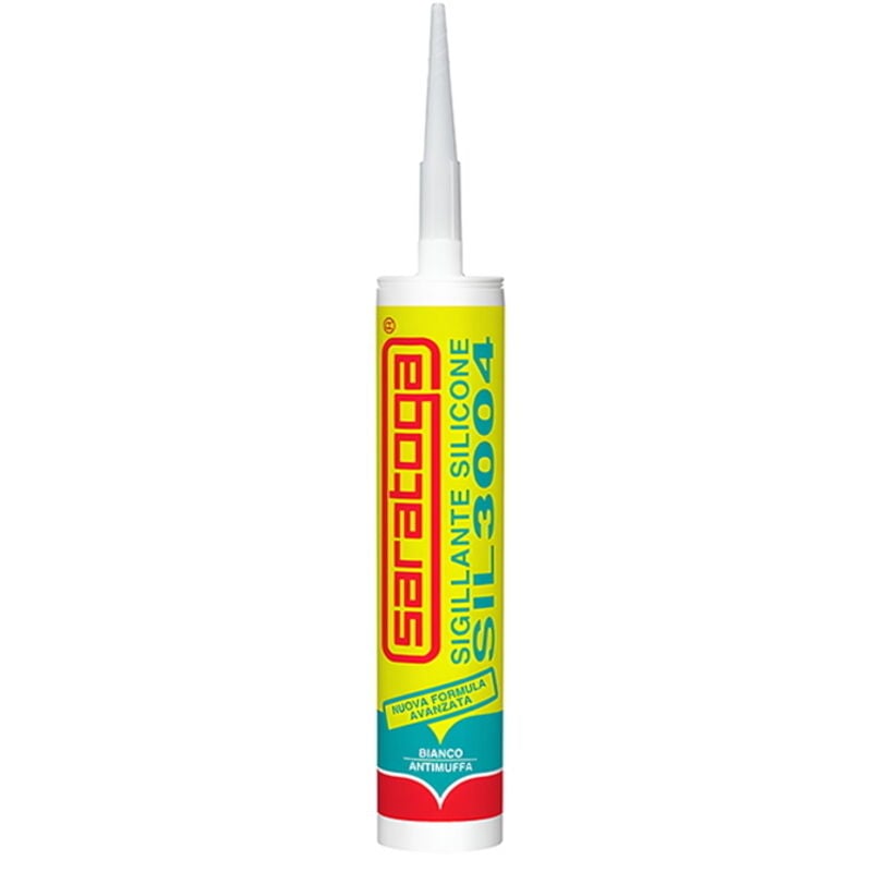 foto del prodotto silicone saratoga antimuffa bianco sil 3004