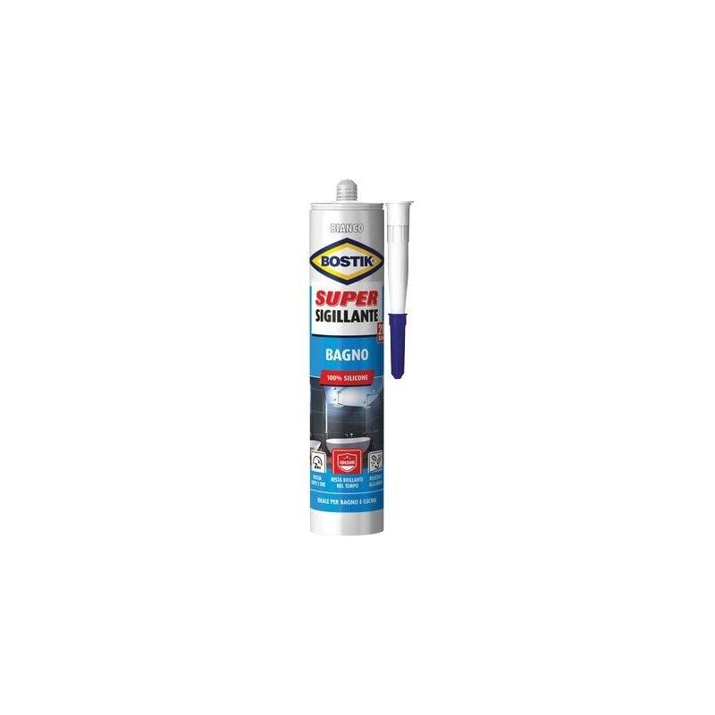 foto del prodotto silicone super sigillante bagno bostik bianco ml 300