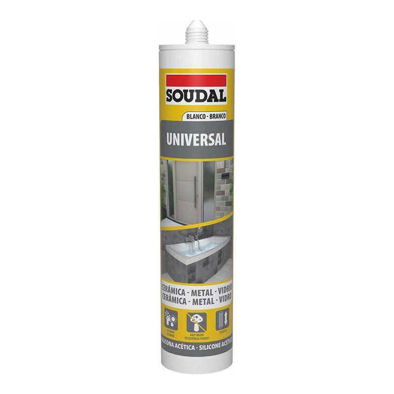 foto del prodotto silicone universale bianco 280ml 103184 sudal.
