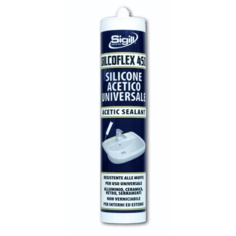foto del prodotto silicone universale trasparente 280 ml sigill