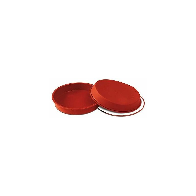 foto del prodotto silikomart sft 128 rotondo stampi in silicone 280 h 47 mm, rosso, 4 x 29 x 36.5 cm
