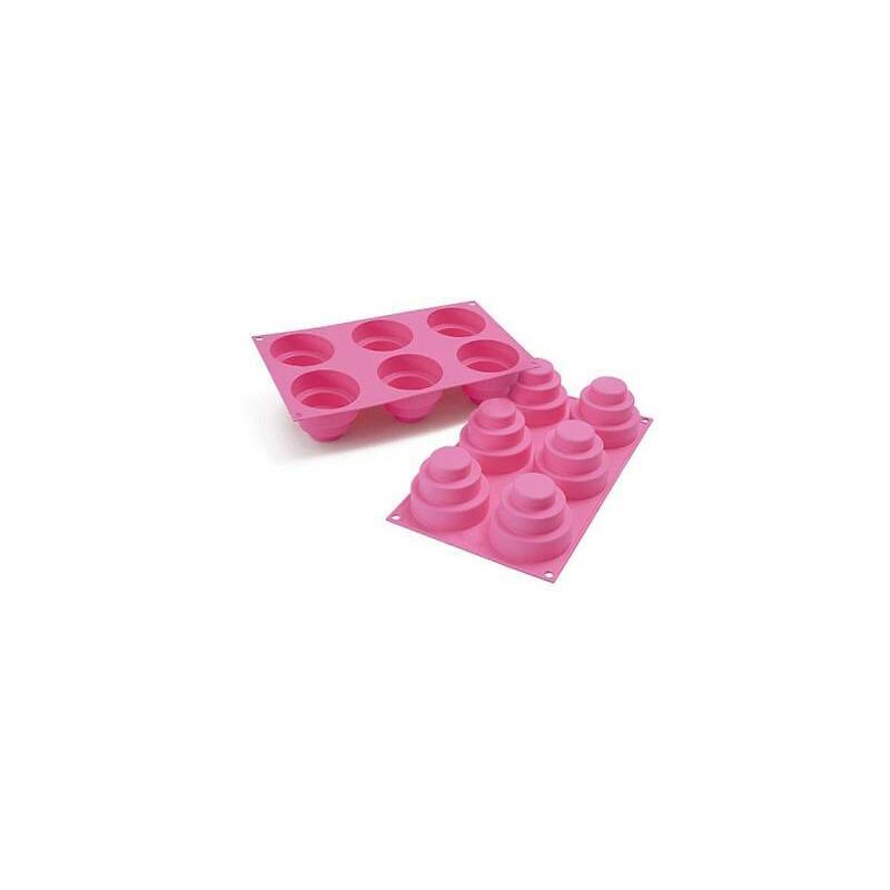 foto del prodotto silikomart stampo in silicone torta monoporzione sf148 mini wonder cake