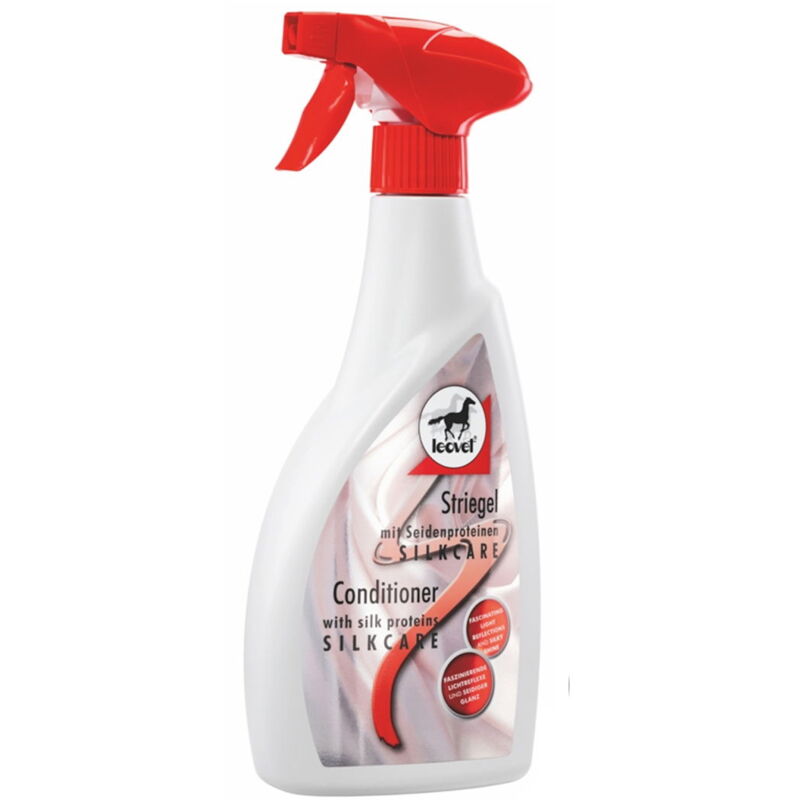 foto del prodotto silkare districante spray leovet fornisce protezione efficace dalla polvere e sporco e dona brillantezza 550ml