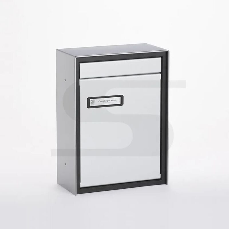 foto del prodotto silmec cassetta postale passante per recinzione alluminio s380 cod. 10 380.72