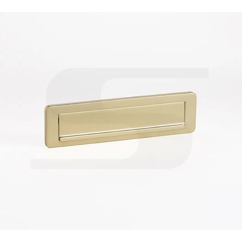 foto del prodotto silmec placca imbucalettere s660 ottone lucido mm.275x75 cod.10 660.61