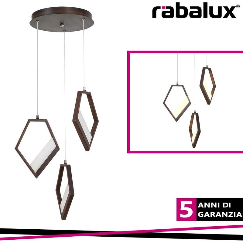 foto del prodotto silvana,pendant,3xled 45w 3000k luce calda