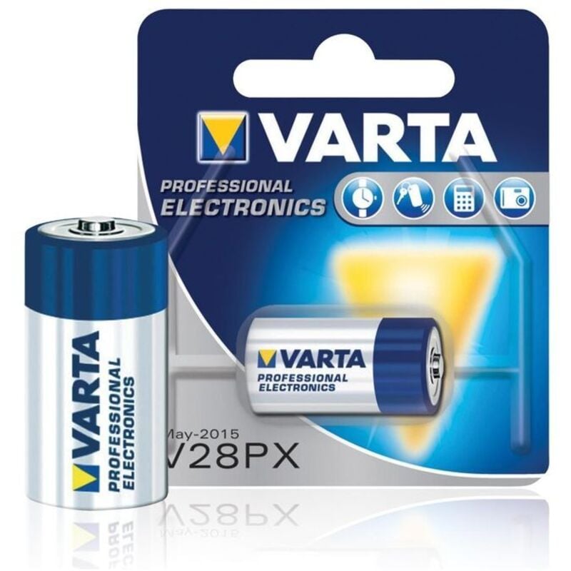 foto del prodotto silver cylindr.v28px/4sr44 bl1 batteria per fotocamera 4sr44 ossido d'argento 145 mah 6.2 v 1 pz. - varta
