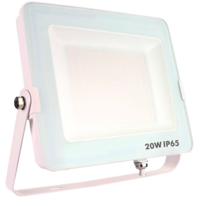 foto del prodotto silver electronics forge faretto led proiettore ip65 20w 5700k white