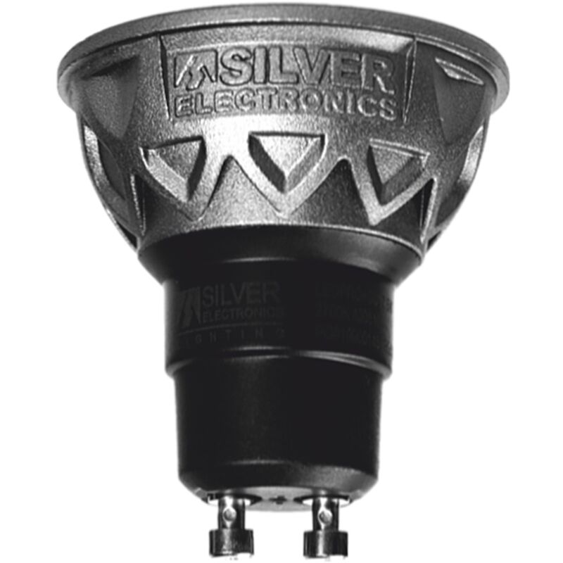 foto del prodotto silver electronics lampadina led pro silver elettronica dicroica 5w 60w gu10 5000k 38 470 lm luce bianca a 