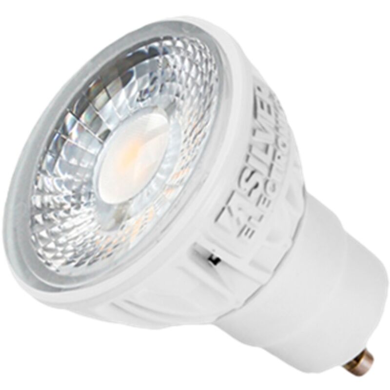 foto del prodotto silver electronics led eco silver lampadina elettronica dicroica 8w 60w gu10 6000k 38 773 lm luce fredda a 
